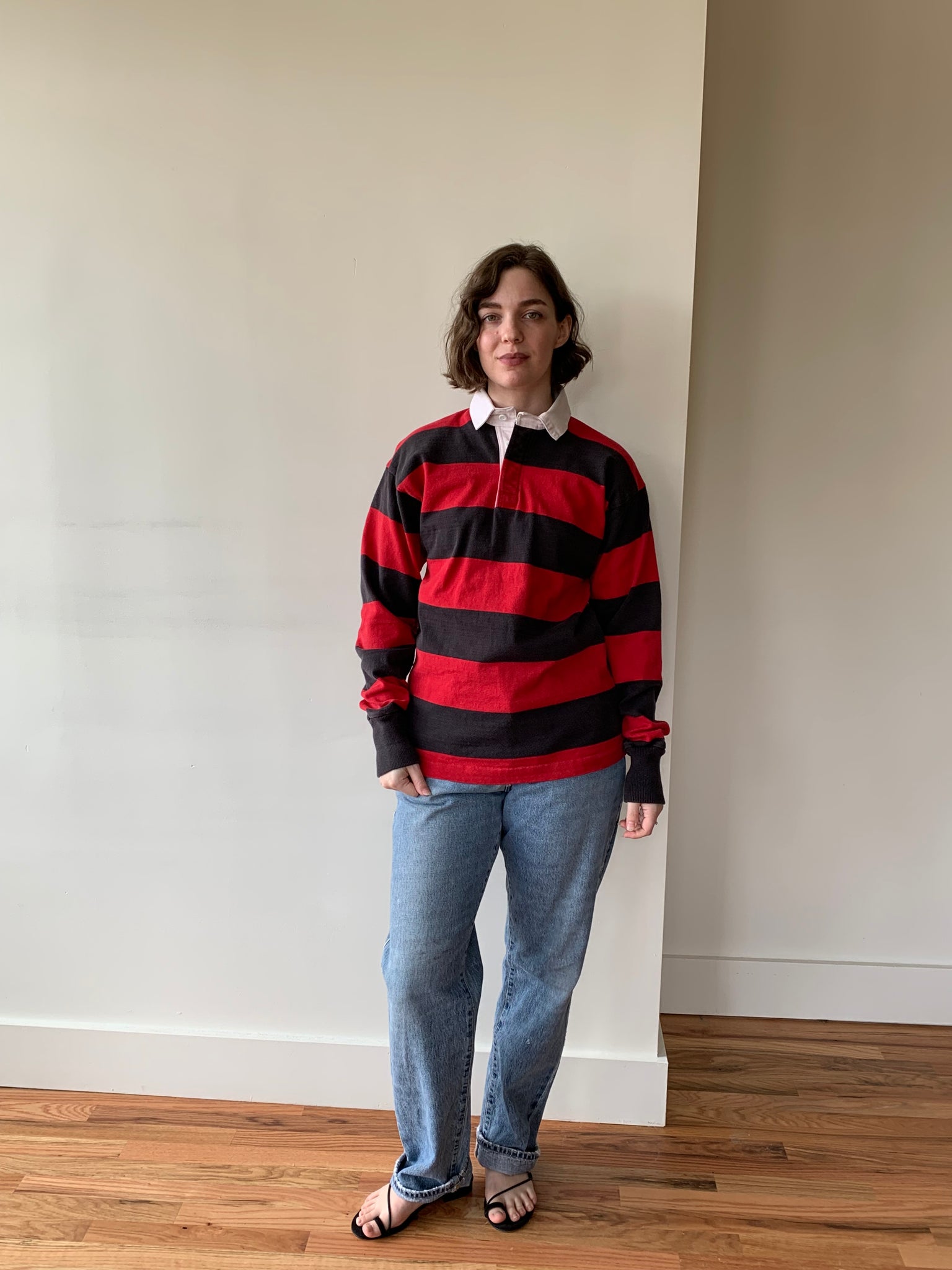 Vintage rugby polo shirt