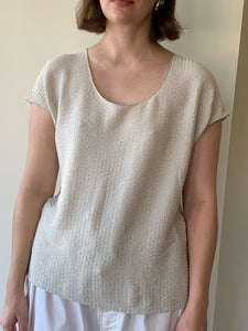 Armani Collezioni shirred shirt