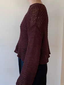 sarah pacini crochet sweater
