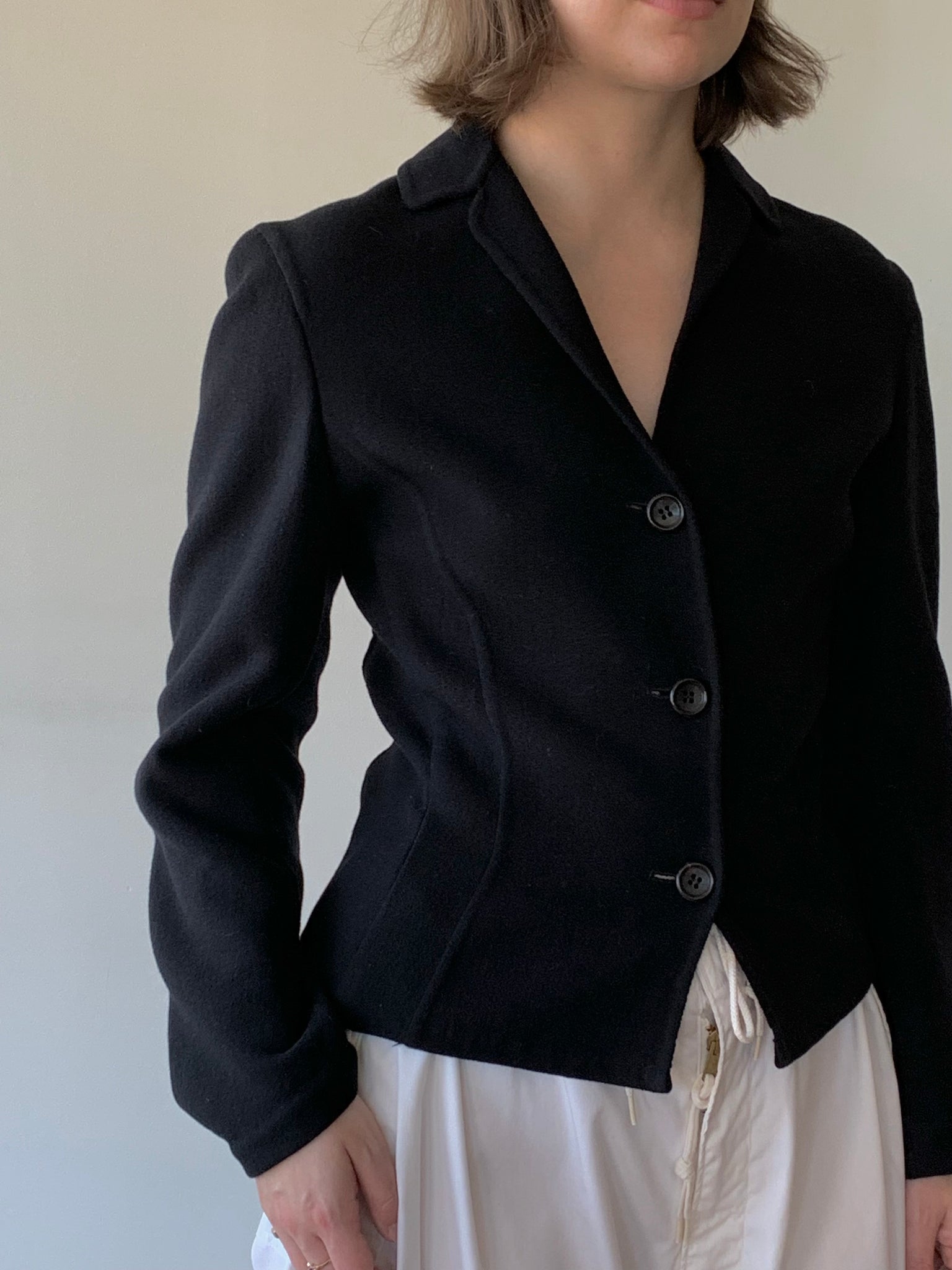 Jil Sander fleece blazer