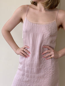 DKNY silk slip dress