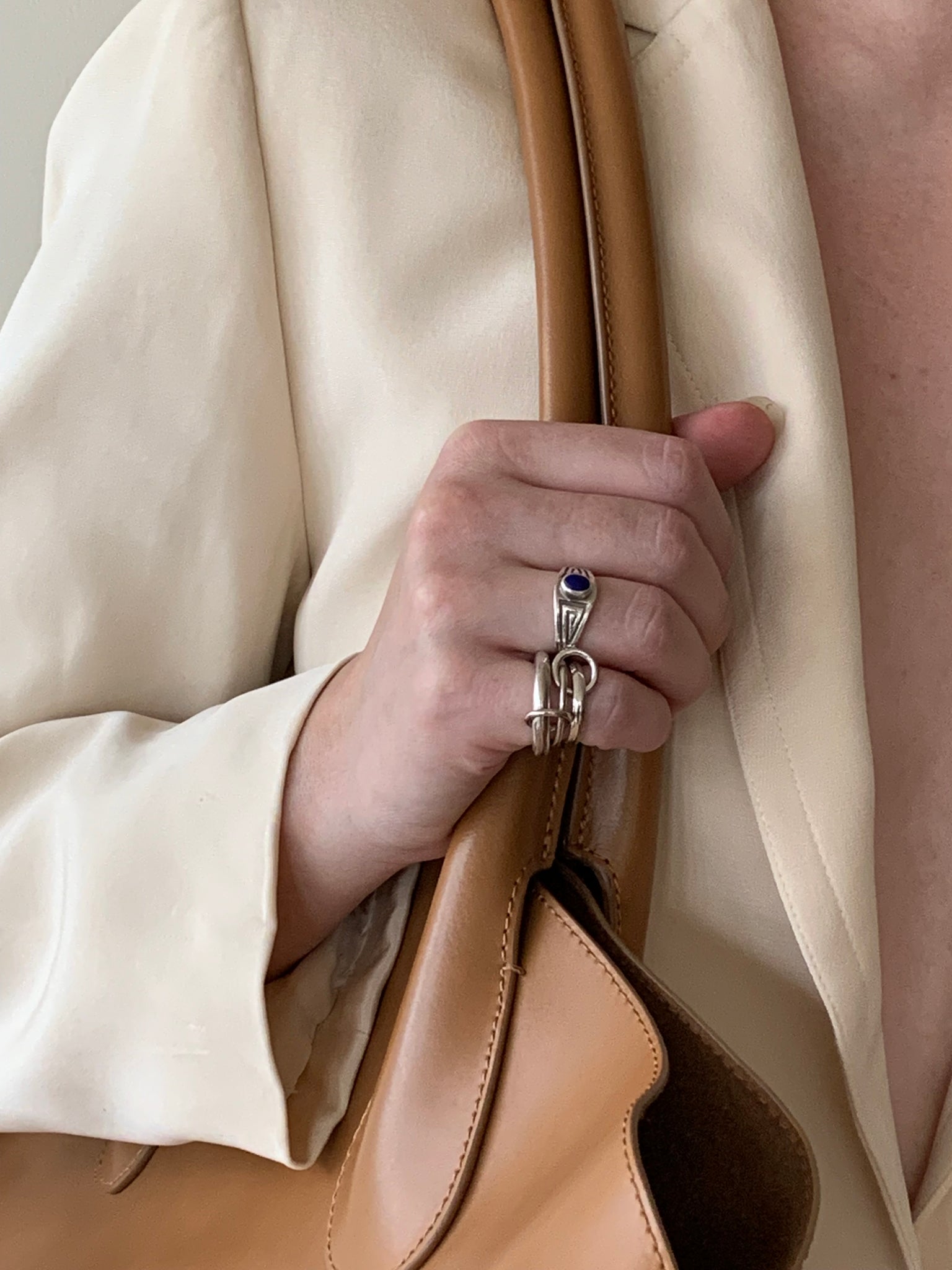 Julius Burbank lapis lazuli ring