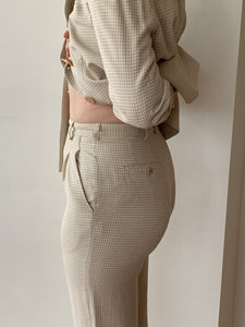 Vintage DKNY grid suit