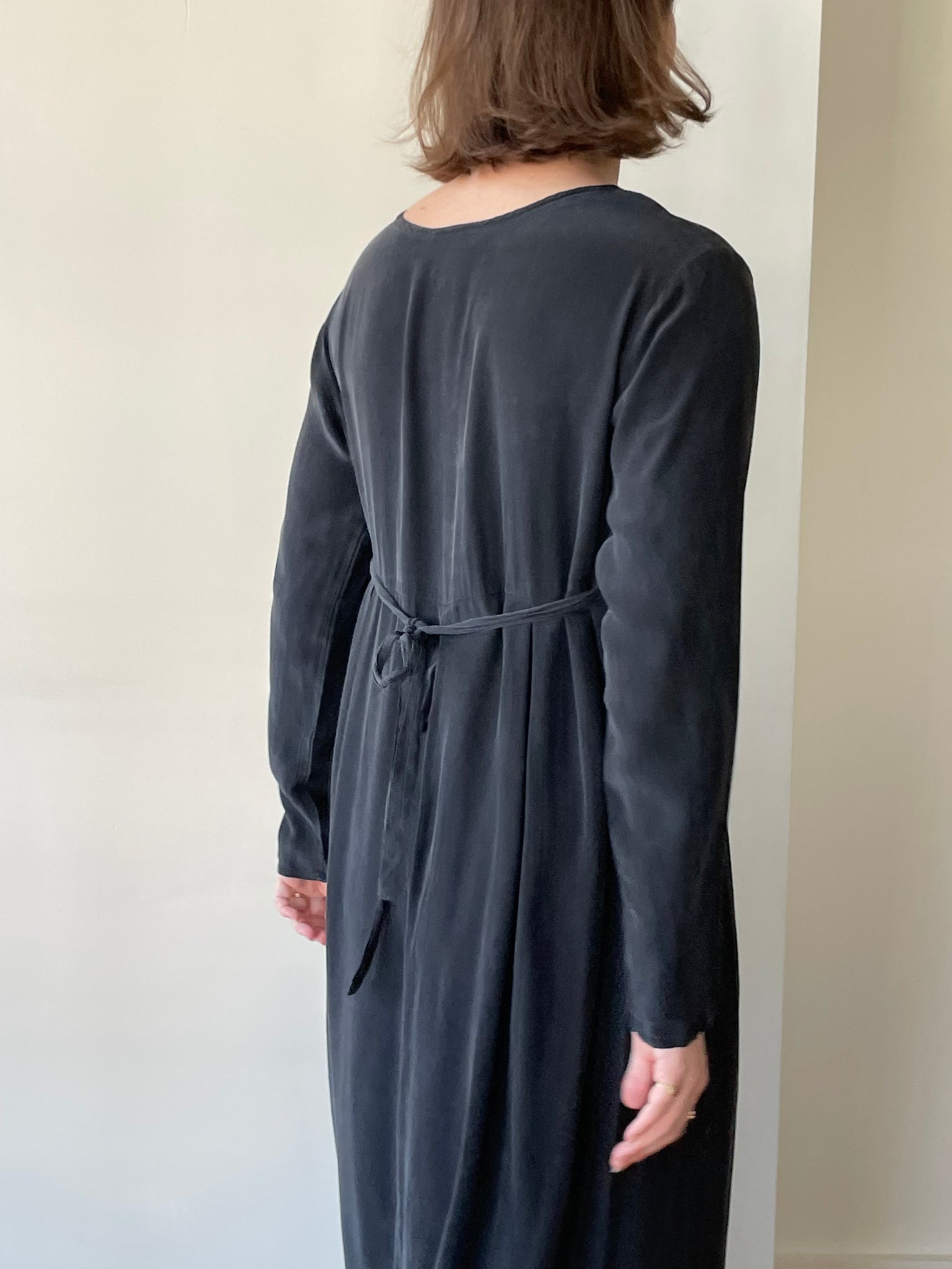 Vintage silk dress from Eileen Fisher
