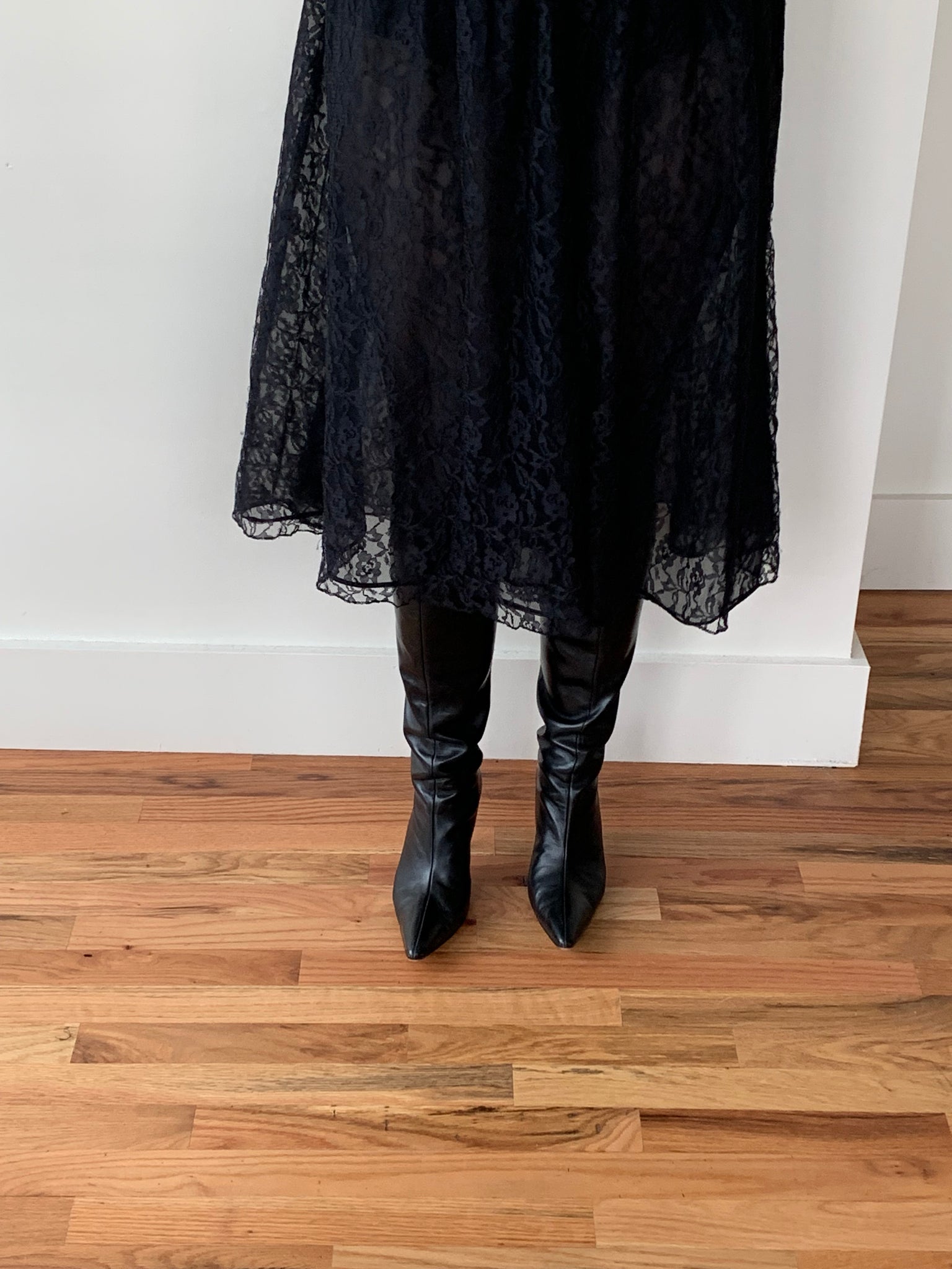 Manolo Blahnik knee high boots