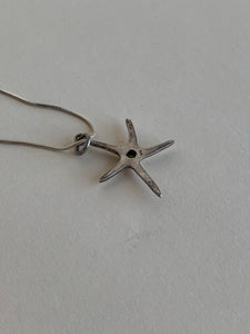 Sterling starfish necklace
