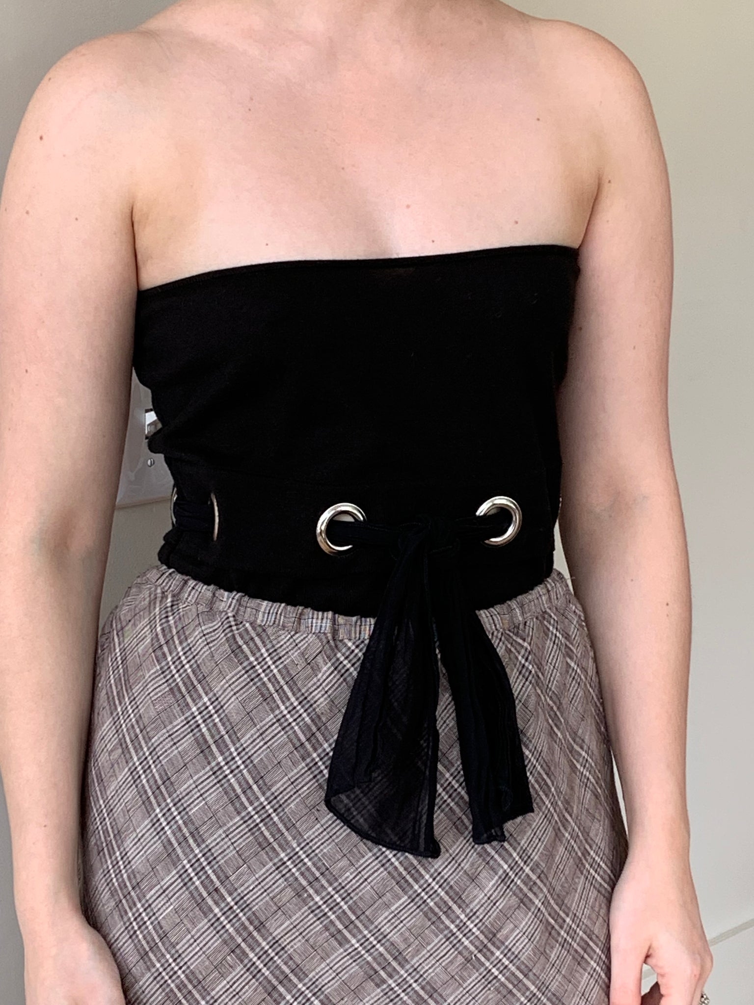 Chloé black tube top