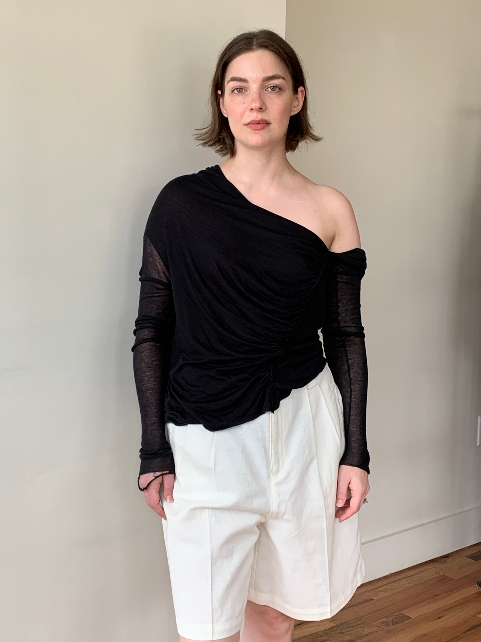 Rick Owens Lilies off shoulder top