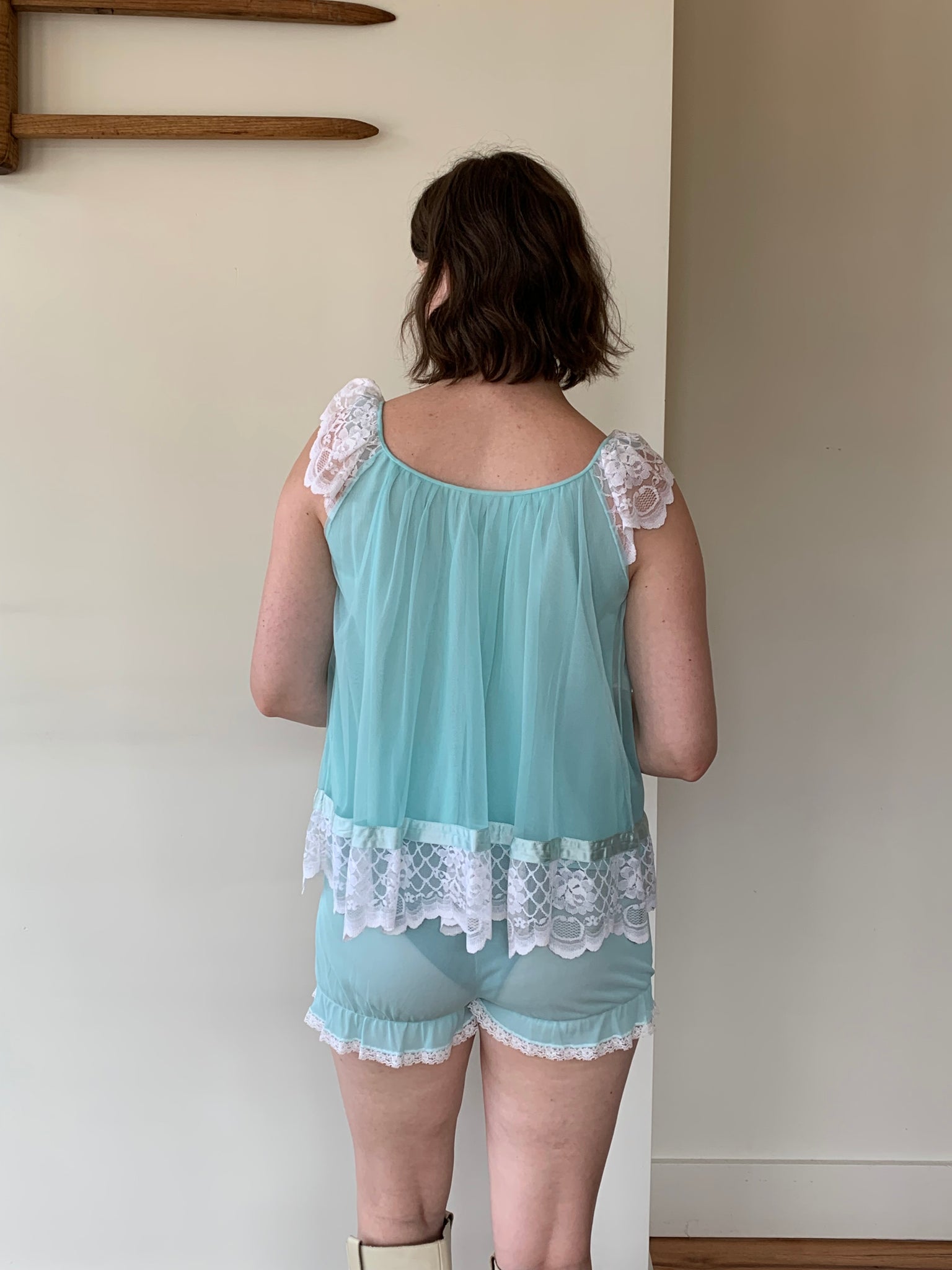 1960s babydoll tunic and bloomers set