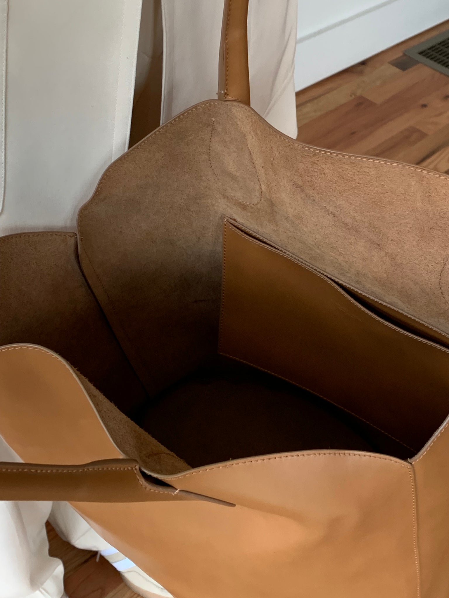 By Malene Birger leather tote bag