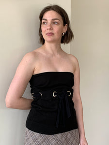 Chloé black tube top