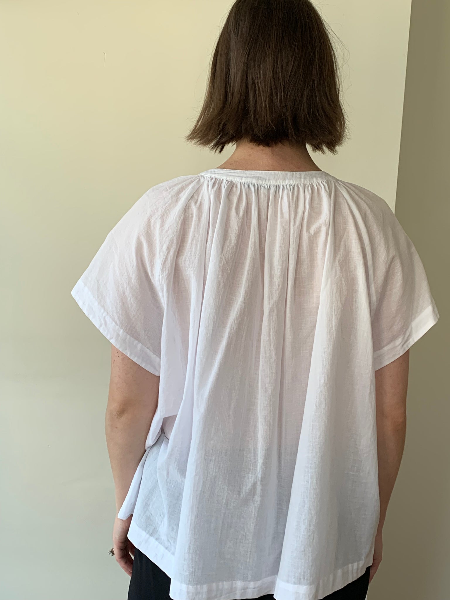 jenni kayne gathered shirt