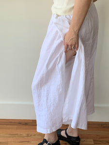 Eskandar linen wrap pants