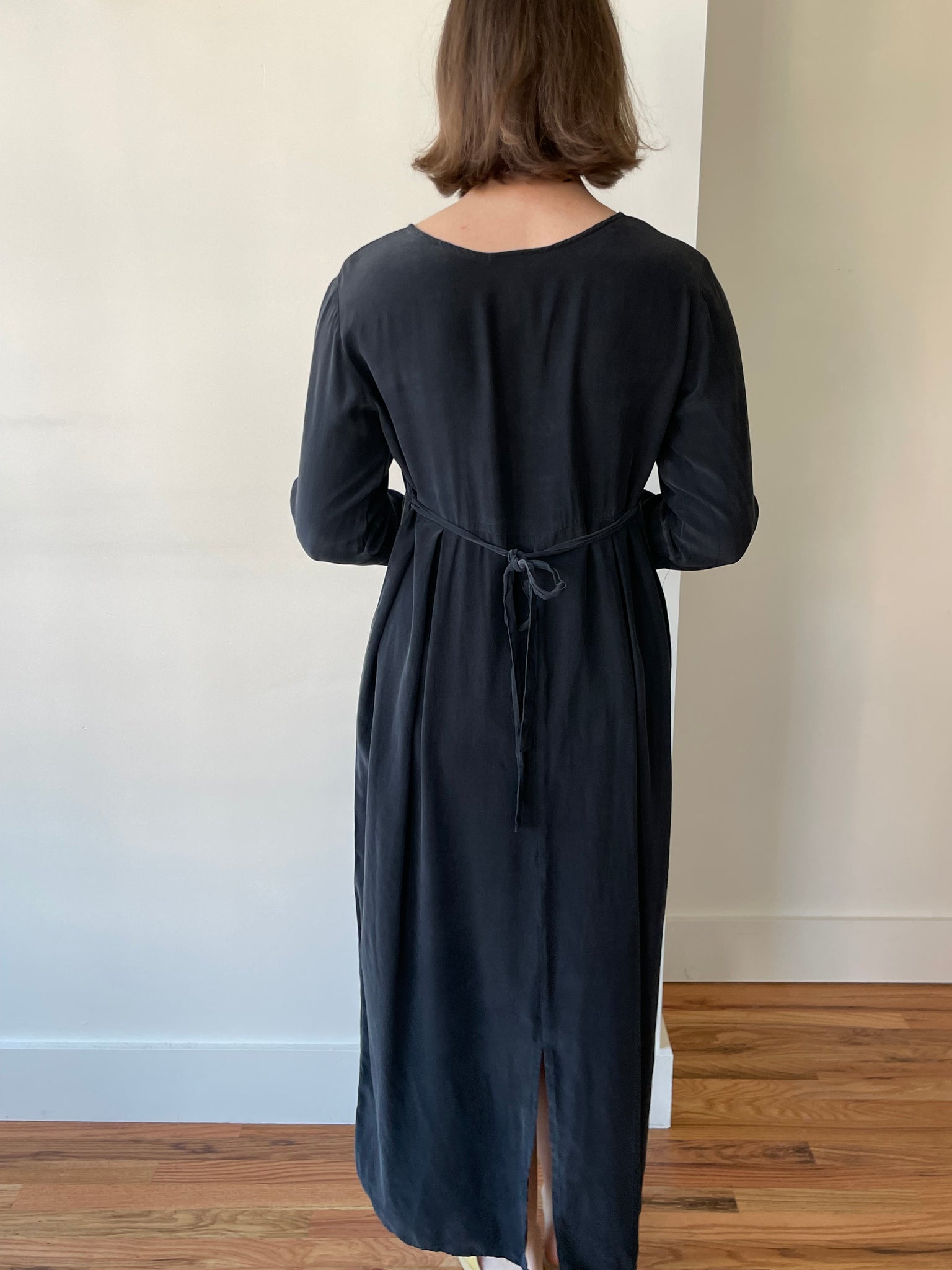 Vintage silk dress from Eileen Fisher